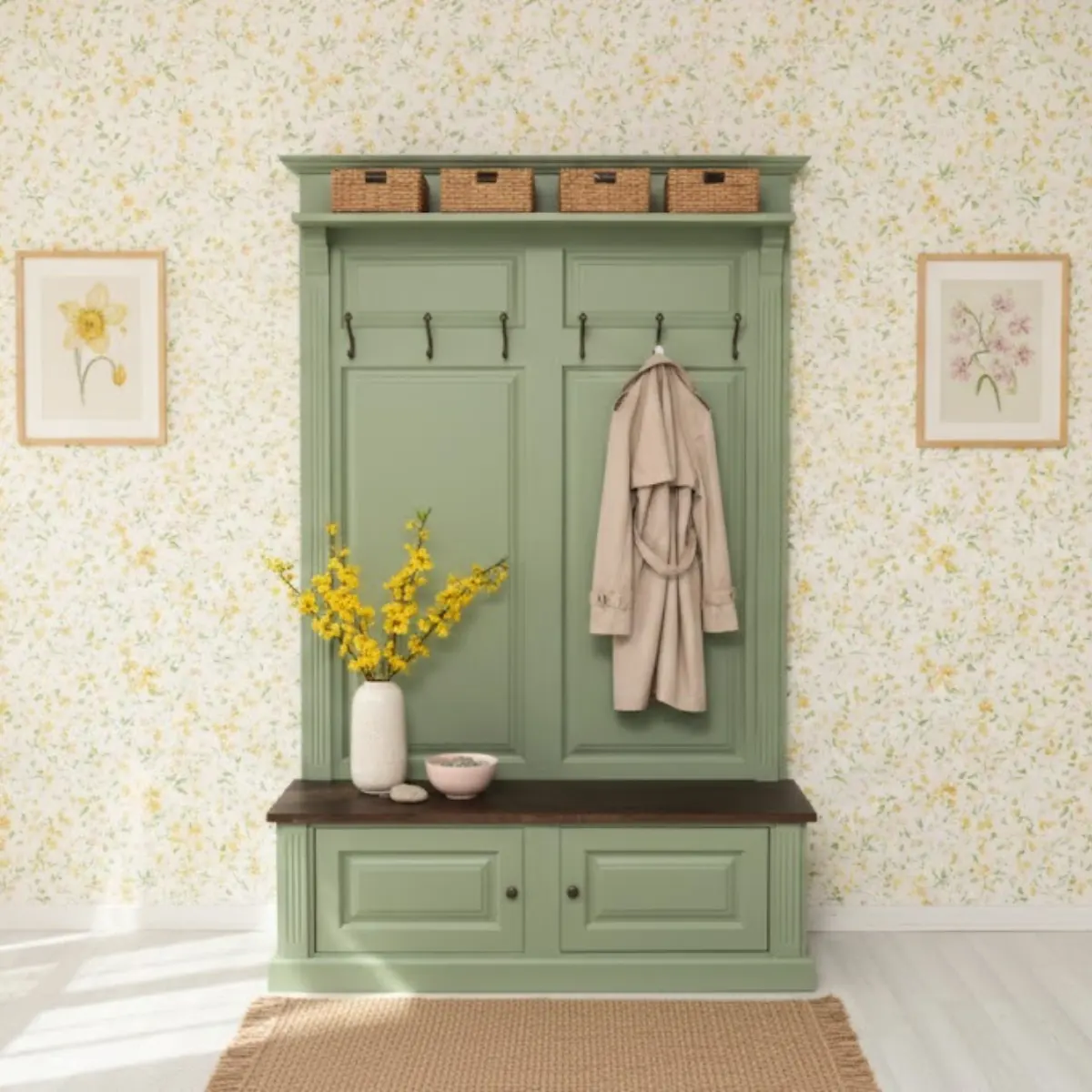 Holuri gândite cu gust. mobilier hol